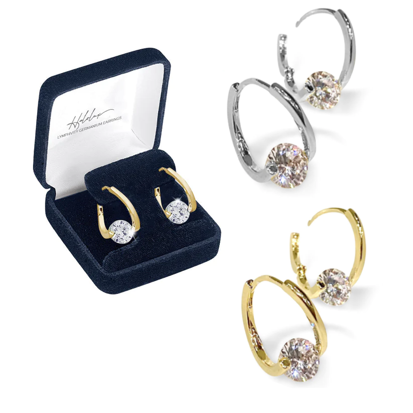 (đ„LAST DAY SALE-80% OFF)Histone Lymphvity MagneTherapy Germanium Earrings
