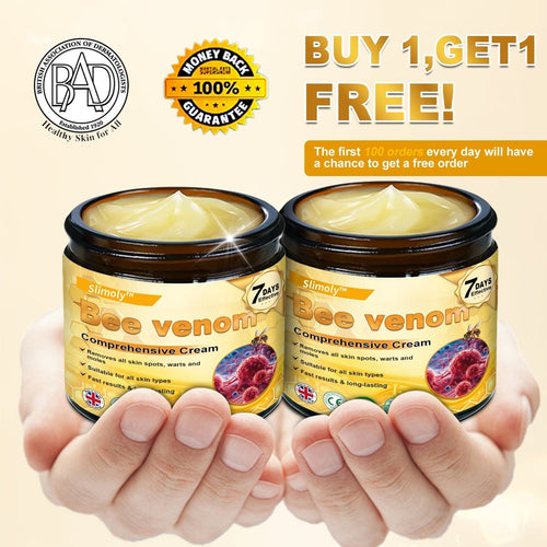 Made and Shipped from USA✨ Slimoly™ Bee Toxin Skin Repair Cream🔥 Last day 80% OFF💎💎