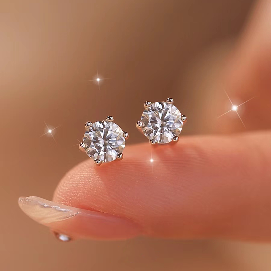 Moissanite Diamond Titanium Earrings🎉LAST DAY SALE-90% OFF🔥