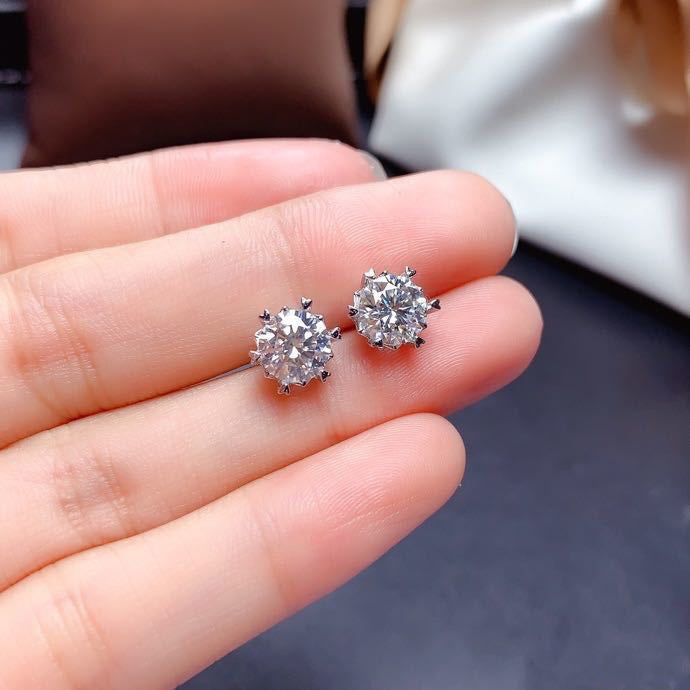 Moissanite Diamond Titanium Earrings🎉LAST DAY SALE-90% OFF🔥