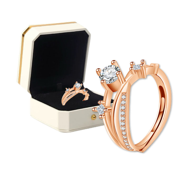 💫Last Day Promotion 80%OFF🔥-Histone Magnetology Moissanite Diamond Ring💖