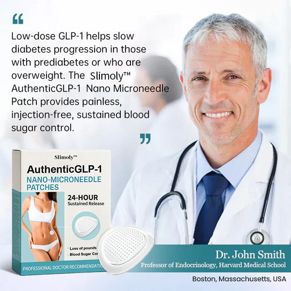 Slimoly™ AuthenticGLP-1 Nano Microneedle Patch