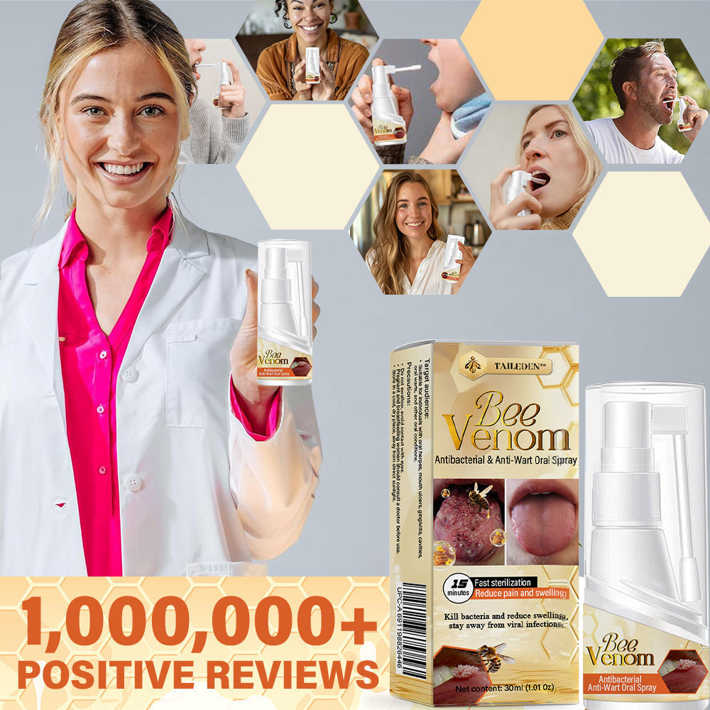 ✅ Official Store | TAILEDEN™ Bee Venom Antibacterial & Anti-Wart Oral Spray 🧑🏼⚕️ British Dental Association (BDA) Recommendation🍀