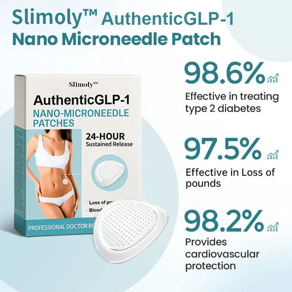 Slimoly™ AuthenticGLP-1 Nano Microneedle Patch