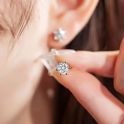 Moissanite Diamond Titanium Earrings🎉LAST DAY SALE-90% OFF🔥