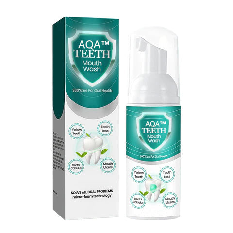 š„ LAST DAY SALE 70% OFF š„AQA⢠NEW TEETH Mouthwash - Solve all Oral Problems