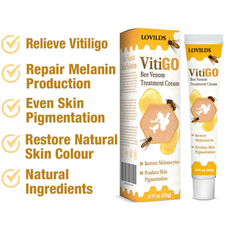 LOVILDS⢠BeeVenom Vitiligo Treatment Cream