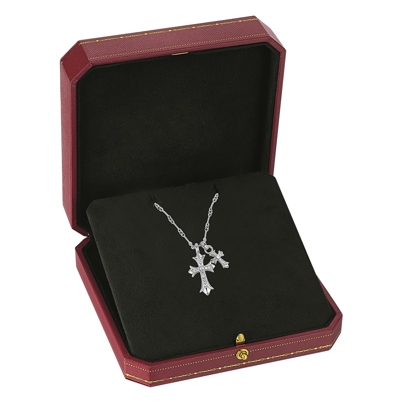 💎💎DIYSTAR™ Lymphatic Magnetic Therapy Cross Design Diamond Necklace