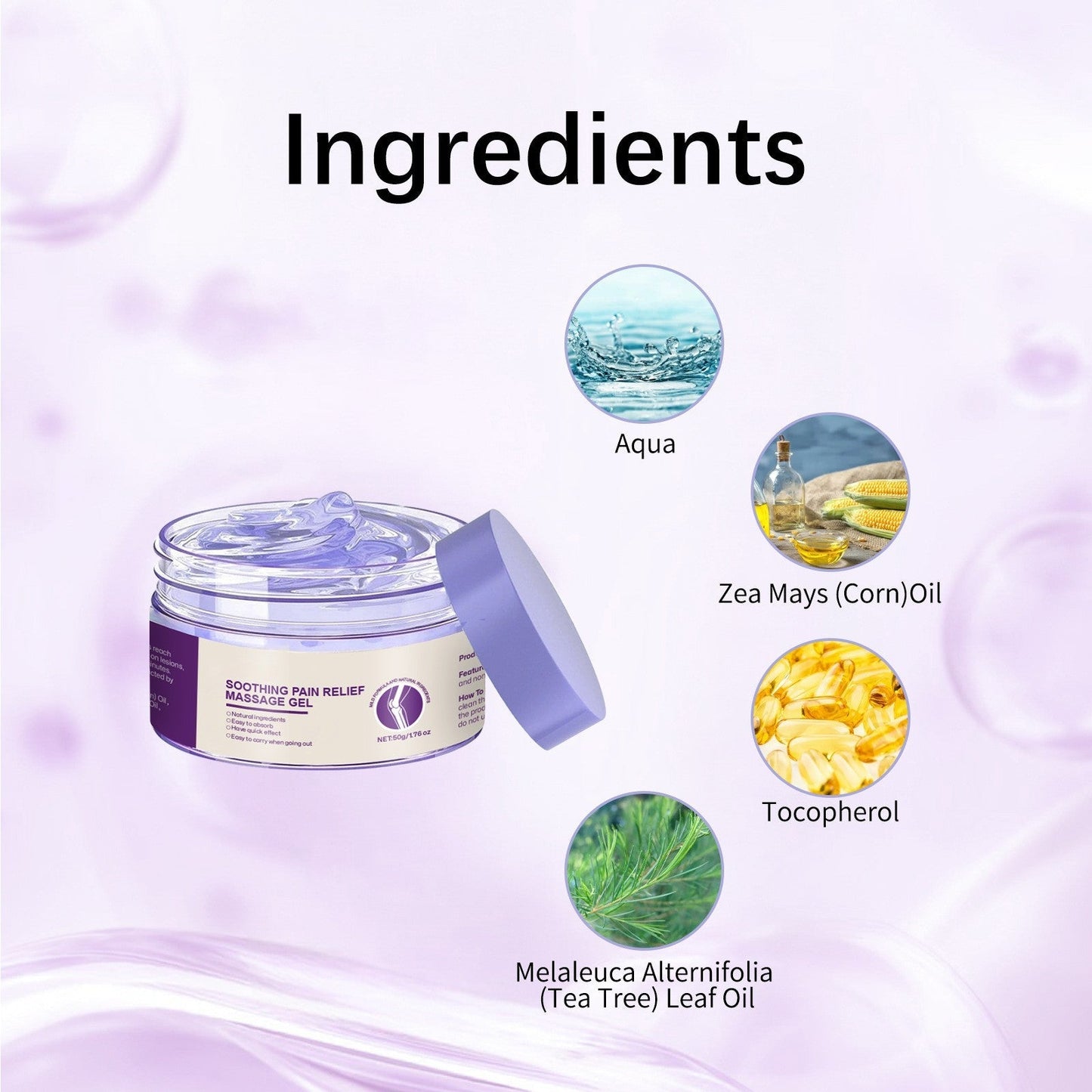 🔥Weekend welfare day🔥Joint Pain Treatment Gel – Turmeric Extract, Emu Oil, Chondroitin, & Natural Herbal Ingredients for Joint Health and Pain Treatment