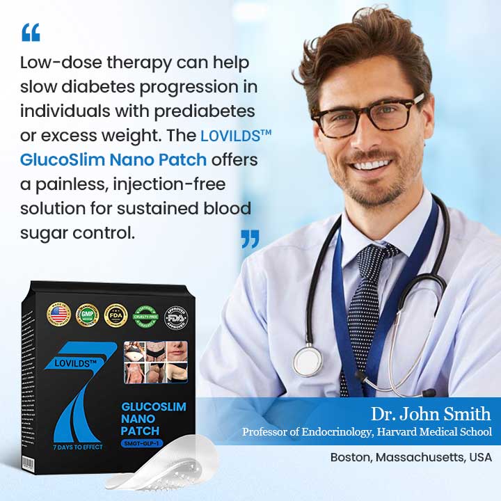 LOVILDS® GlucoSlim Nano Patch — Slimming and Firming, Supports Blood Sugar Management, Injection-Free, Visible Results in 7 Days!