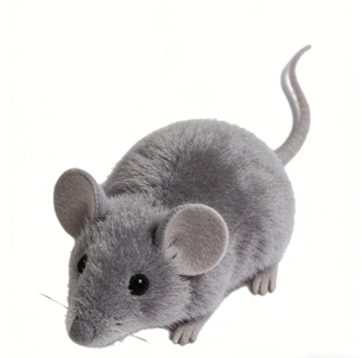 Realistic Plush Mouse Cat Toy