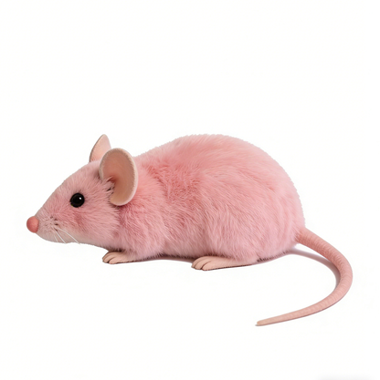 Realistic Plush Mouse Cat Toy
