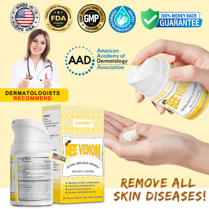 Official Store：Made and Shipped from USA🇺🇸Turonu Bee Venom Retinol Skin Salve Ointment 🐝𝐀𝐀𝐃 𝐑𝐄𝐂𝐎𝐌𝐌𝐄𝐍𝐃𝐒(🔥55% Off for a Limited Time!)