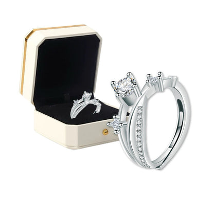 💫Last Day Promotion 80%OFF🔥-Histone Magnetology Moissanite Diamond Ring💖