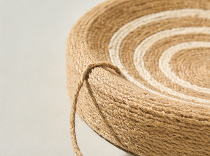 Natural Sisal Rope Cat Scratching Pad with Dangling Ball – Round Scratcher Toy