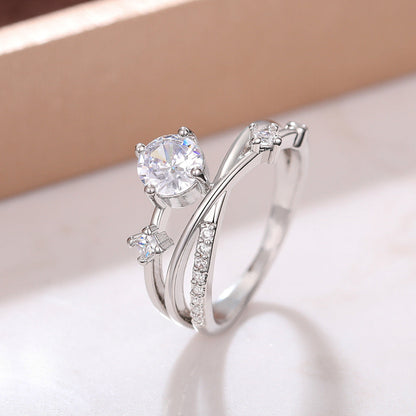 💫Last Day Promotion 80%OFF🔥-Histone Magnetology Moissanite Diamond Ring💖