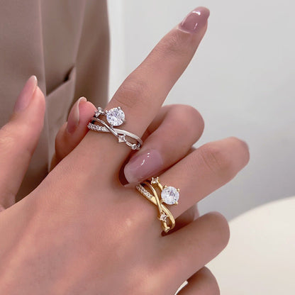💫Last Day Promotion 80%OFF🔥-Histone Magnetology Moissanite Diamond Ring💖