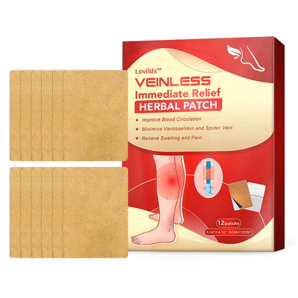 Lovilds™ VeinLess Immediate Relief Herbal Patch -✅ Clinically proven to eliminate varicose veins in just 7 days!