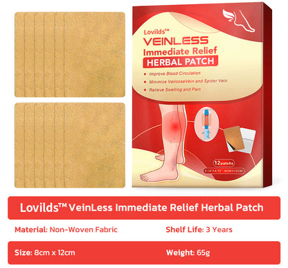 Lovilds™ VeinLess Immediate Relief Herbal Patch -✅ Clinically proven to eliminate varicose veins in just 7 days!