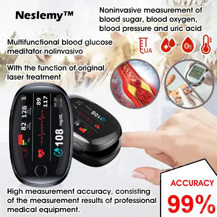 Neslemy™ Non-Invasive Blood Glucose Meter[99.9% Accuracy]