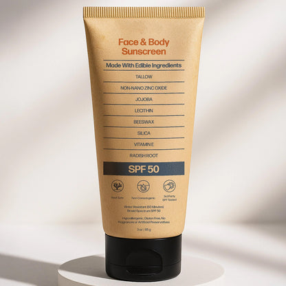 Face and Body Sunscreen SPF 50