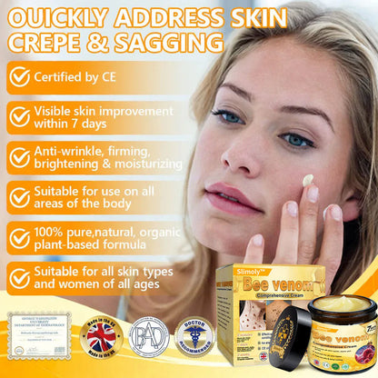 Made and Shipped from USA✨ Slimoly™ Bee Toxin Skin Repair Cream🔥 Last day 80% OFF💎💎
